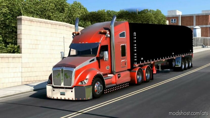 ATS Truck Mod: Kenworth T680 Custom v1.45 (Featured)