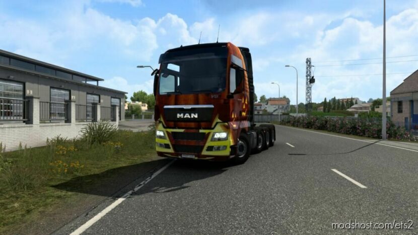 ETS2 MAN Truck Mod: TGX Euro 5 1.45 – 1.46 (Featured)