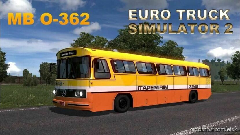 ETS2 Mercedes-Benz Bus Mod: Mercedes Monobloco 0362 1.46 (Featured)