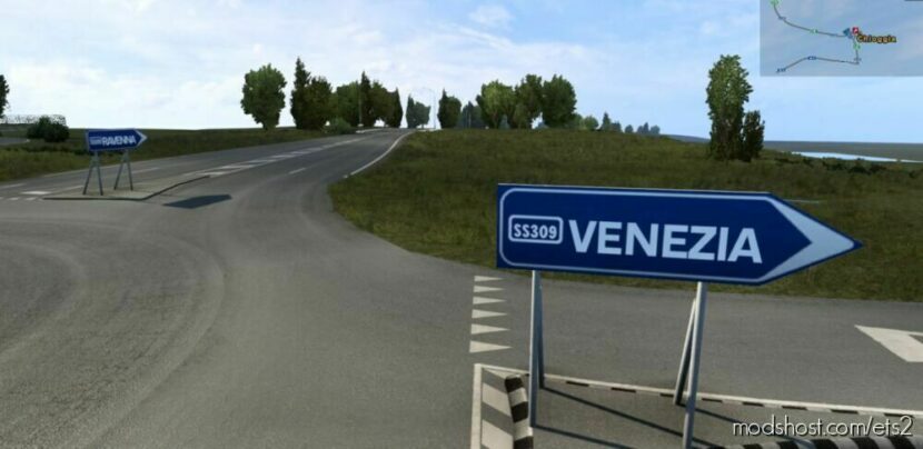 ETS2 ProMods Mod: Italy Map Rework V0.4 (Promods Addon) (Featured)