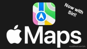 ATS Interior Mod: Apple Maps Navigation Dark Mode Edition v1.1 1.45 (Featured)