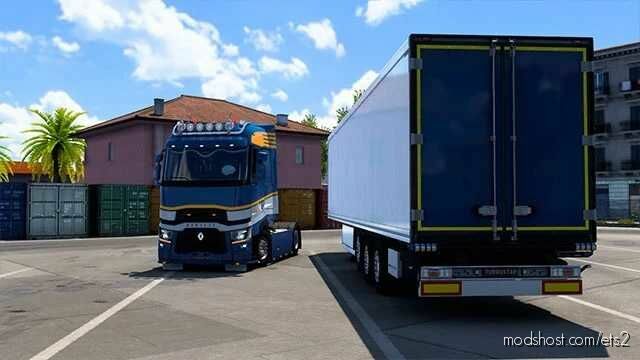 ETS2 Renault Truck Mod: T High Sleeper Holland Style (Featured)