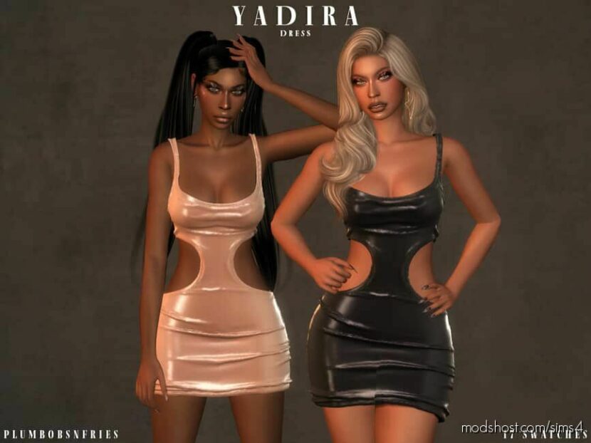 Sims 4 Female Clothes Mod: Yadira | Dress (Featured)