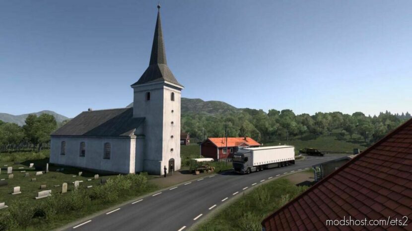 ETS2 Mod: Project E6 Addon Map of Promods v1.45.3.5 (Featured)