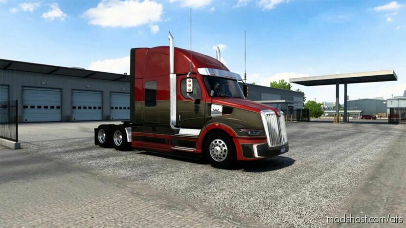 ATS Truck Mod: Custom Western Star 57x v1.2 1.45 (Featured)