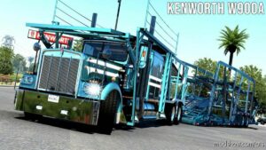 ATS Truck Mod: Kenworth W900A v2.4.6 1.45 (Image #3)