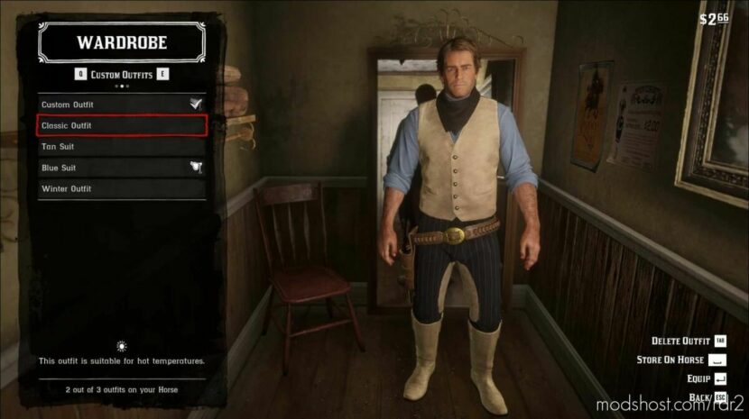 RDR2 Mod: Rename Your Custom Outfits (Featured)