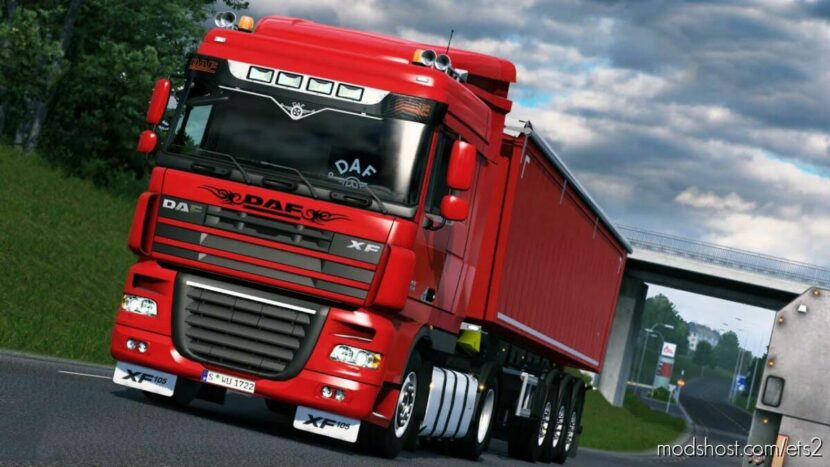 ETS2 Truck Mod: DAF XF 105 by Macher v1.0 1.45 (Featured)