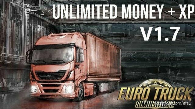 ETS2 Mod: Unlimited Money + XP v1.7 1.45 (Featured)