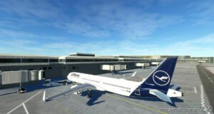 MSFS 2020 A321 Livery Mod: Latinvfr A321Neo Lufthansa (Featured)