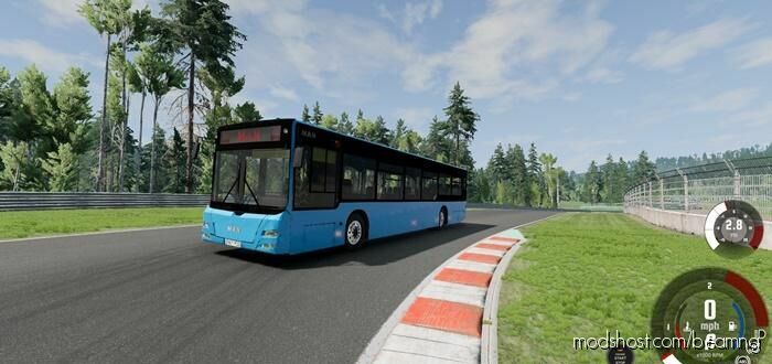 BeamNG MAN Mod: Lions City BUS (Featured)