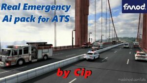 ATS Traffic Mod: Real Emergency AI Pack by Cip ATS v1.5 (Featured)