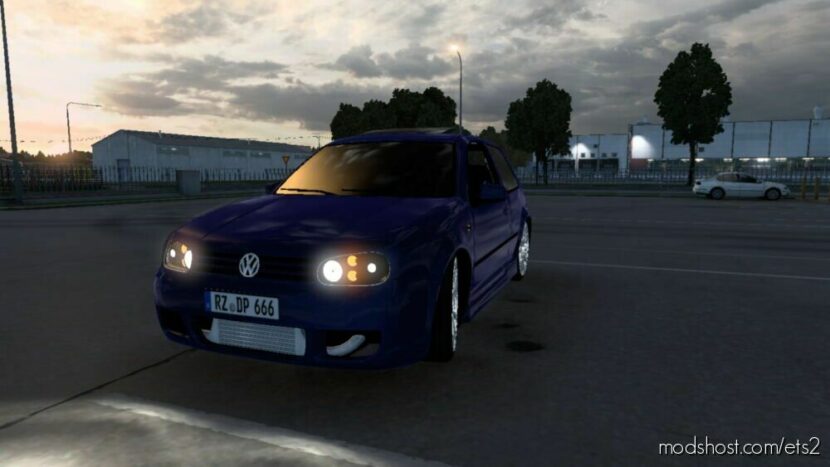 ETS2 Volkswagen Car Mod: Golf R32 MK4 (Featured)