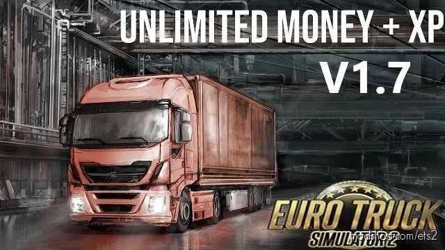 ETS2 Mod: Unlimited Money + XP V1.7 (Featured)