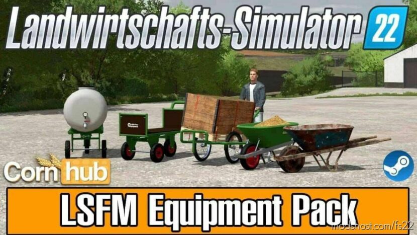 FS22 Implement Mod: Lsfm Farm Equipment Pack V1.0.0.7 (Featured)