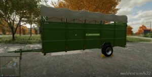 FS22 Bergmann Mod: Lsfm Livestock Trailer LST85 V1.0.0.1 (Featured)