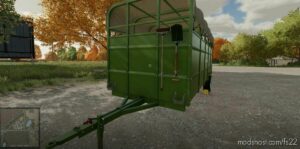 FS22 Bergmann Mod: Lsfm Livestock Trailer LST85 V1.0.0.1 (Image #7)