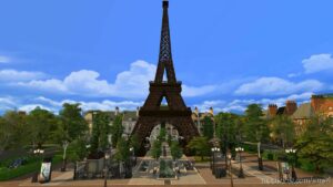 Sims 4 House Mod: Eiffel Tower (Image #2)