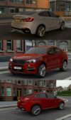 ETS2 BMW Car Mod: X6 M50D F16 V2.6 1.46 (Image #2)