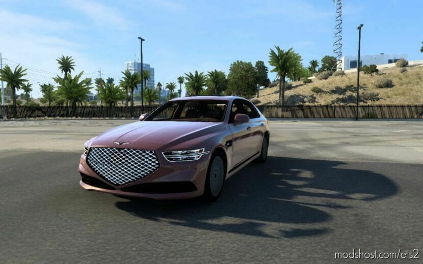 ETS2 Car Mod: Hyundai Genesis G90 v1.45 (Featured)