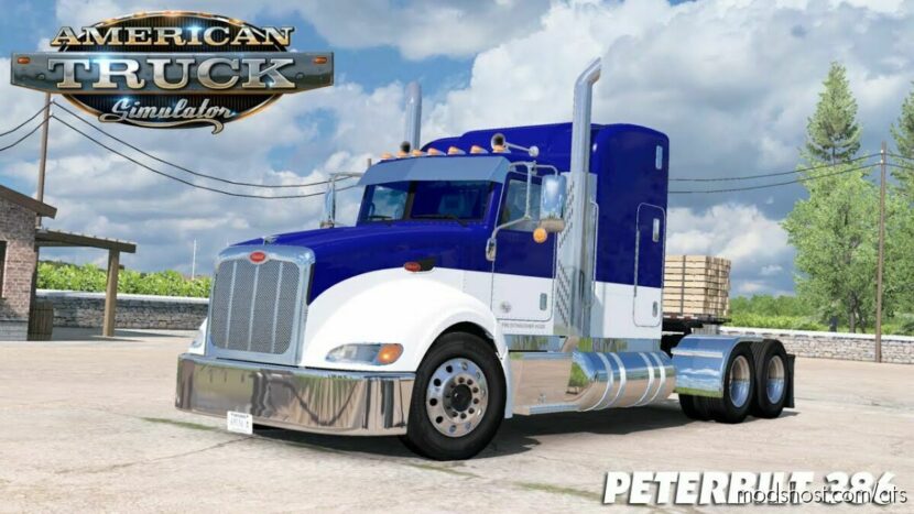 ATS Truck Mod: Peterbilt 386 by SMRS v1.2 1.45 (Featured)