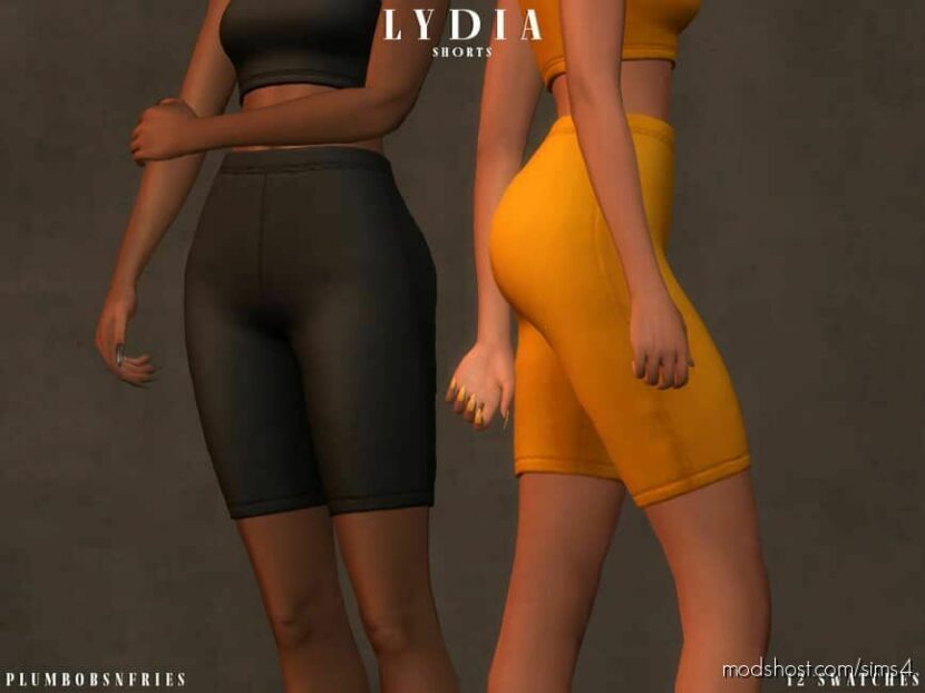 Sims 4 Elder Clothes Mod: Lydia | Shorts (Featured)