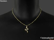 Sims 4 Accessory Mod: Sinister Necklace (Featured)