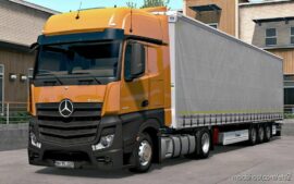 ETS2 Truck Mod: Mercedes Actros MP4 by Alex v1.7.5 1.46 (Image #3)