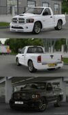 ETS2 Dodge Car Mod: RAM SRT-10 2006 V3.3 1.46 (Featured)