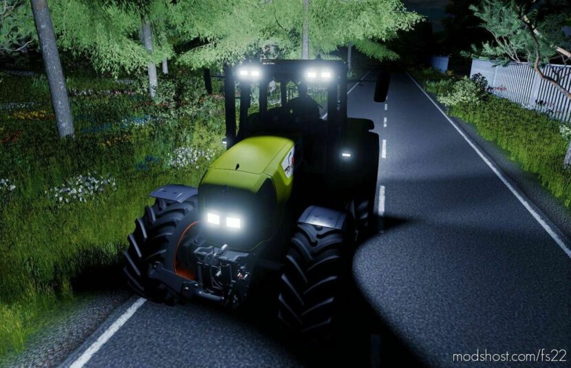 FS22 Claas Tractor Mod: Ares 836 RZ Edit (Featured)