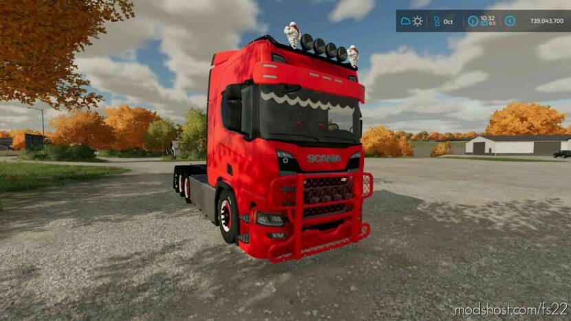 FS22 Scania Truck Mod: R500 Tridem (Featured)