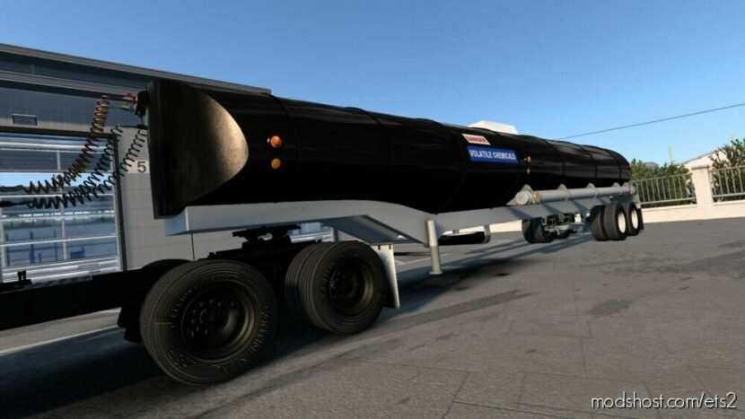 ETS2 Trailer Mod: Tanker Fruehauf 1.45 -1.46 (Featured)