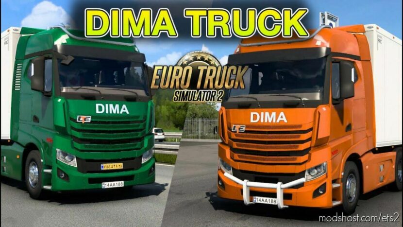 ETS2 Truck Mod: DIMA HT490 by Mr_Soroush V1.2 (Featured)