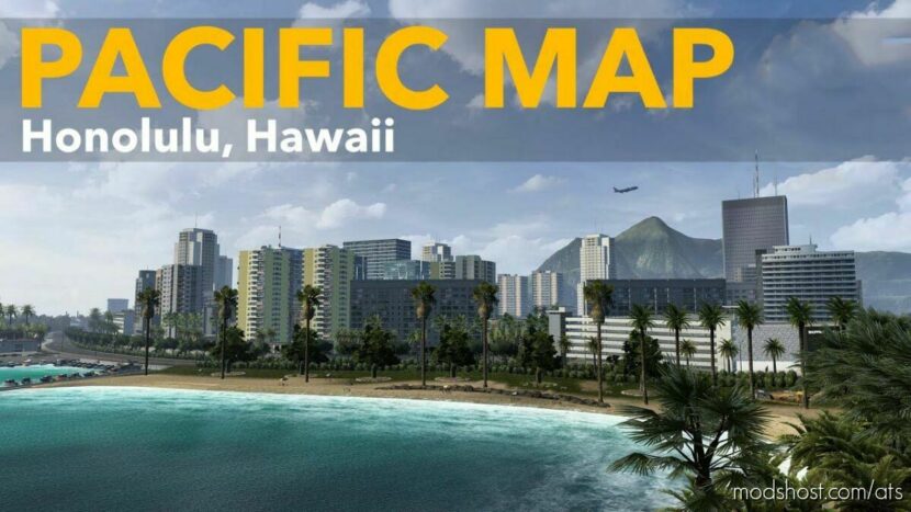 ATS Mod: Pacific Map v1.1.2 1.46 (Featured)