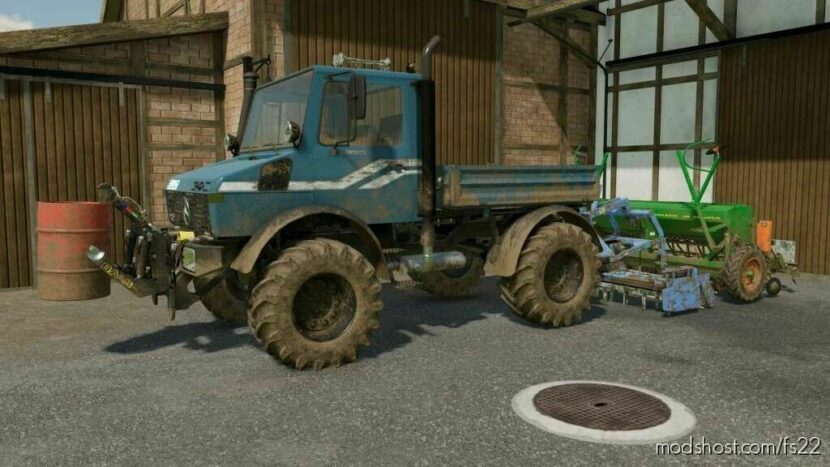 FS22 Mercedes-Benz Truck Mod: Unimog U1200, U1400, U1600 (Featured)