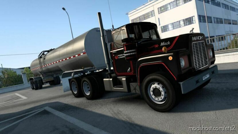 ETS2 Trailer Mod: Foodtank Tremcar 3A Sanitary 1.46 (Featured)