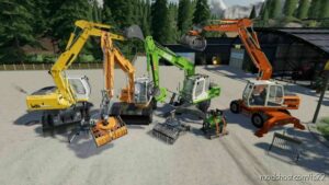 FS22 Liebherr Forklift Mod: 909 Pack V1.0.1 (Featured)