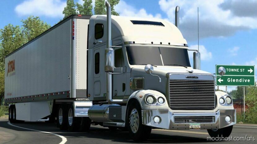 ATS Truck Mod: Freightliner Coronado v1.46 (Featured)