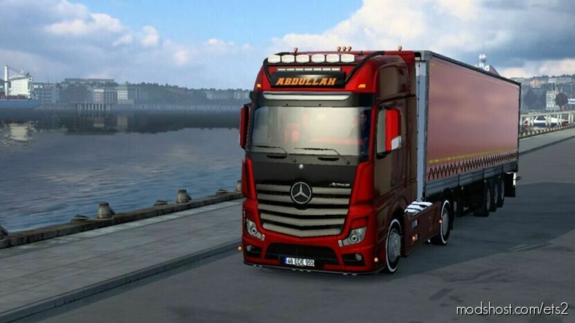 ETS2 Mercedes-Benz Truck Mod: Mercedes Actros Tjdmods (Featured)