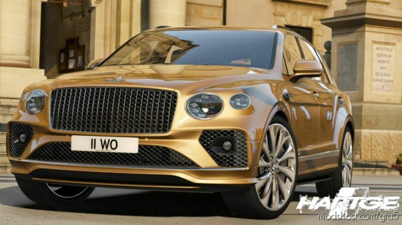 GTA 5 Bentley Vehicle Mod: 2021 Bentley Bentayga Speed EWB Add-On (Featured)