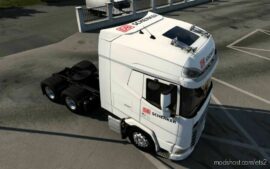 ETS2 DAF Mod: Skin DAF 2021 DB Schenker 1.43-1.46 (Image #2)