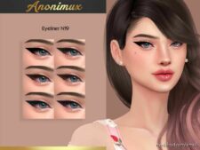 Sims 4 Eyeliner Makeup Mod: N19 (Featured)