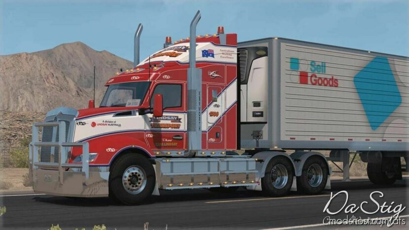 ATS Truck Mod: Kenworth T610 v1.7.2 1.46 (Featured)