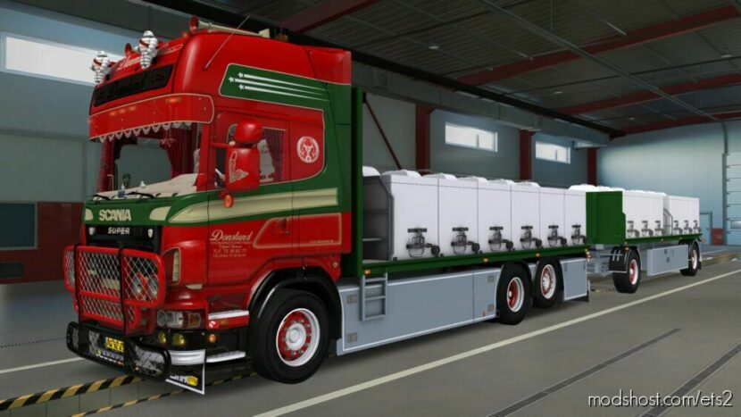 ETS2 Scania Truck Mod: Donslund + Trailer 1.46 By Cyrusthevirus (Featured)