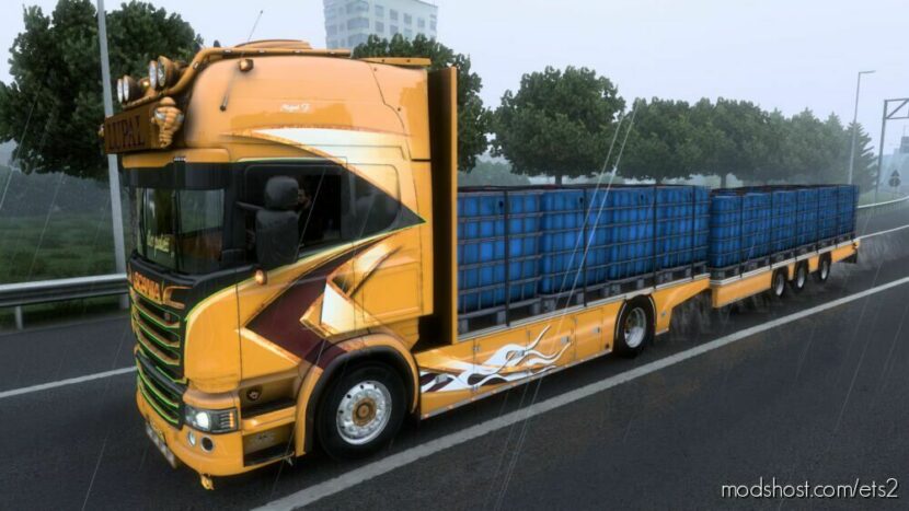 ETS2 Scania Truck Mod: Lupal + Trailer ETS2 1.46 (Featured)