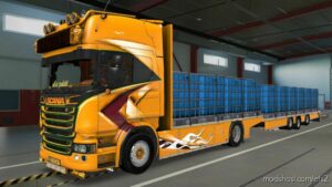 ETS2 Scania Truck Mod: Lupal + Trailer ETS2 1.46 (Image #2)