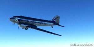 MSFS 2020 France Mod: Douglas DC-3 In AIR France Registered F-Bbbe Livery (Image #2)