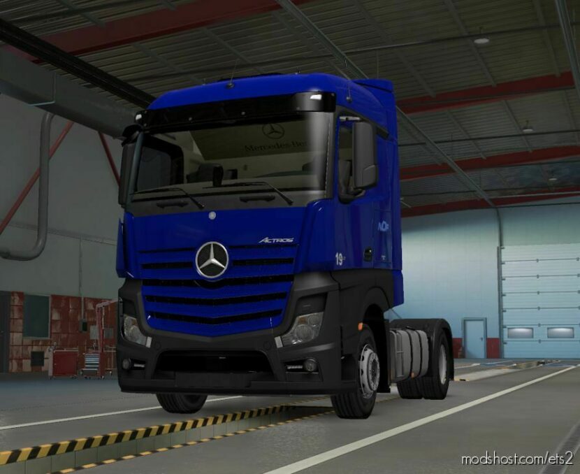 ETS2 Mercedes-Benz Skin Mod: NDF Trencianska Tepla 19 (Featured)