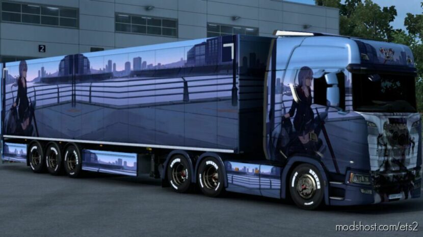 ETS2 Scania Mod: Fate Series Anime Skin Pack (Featured)