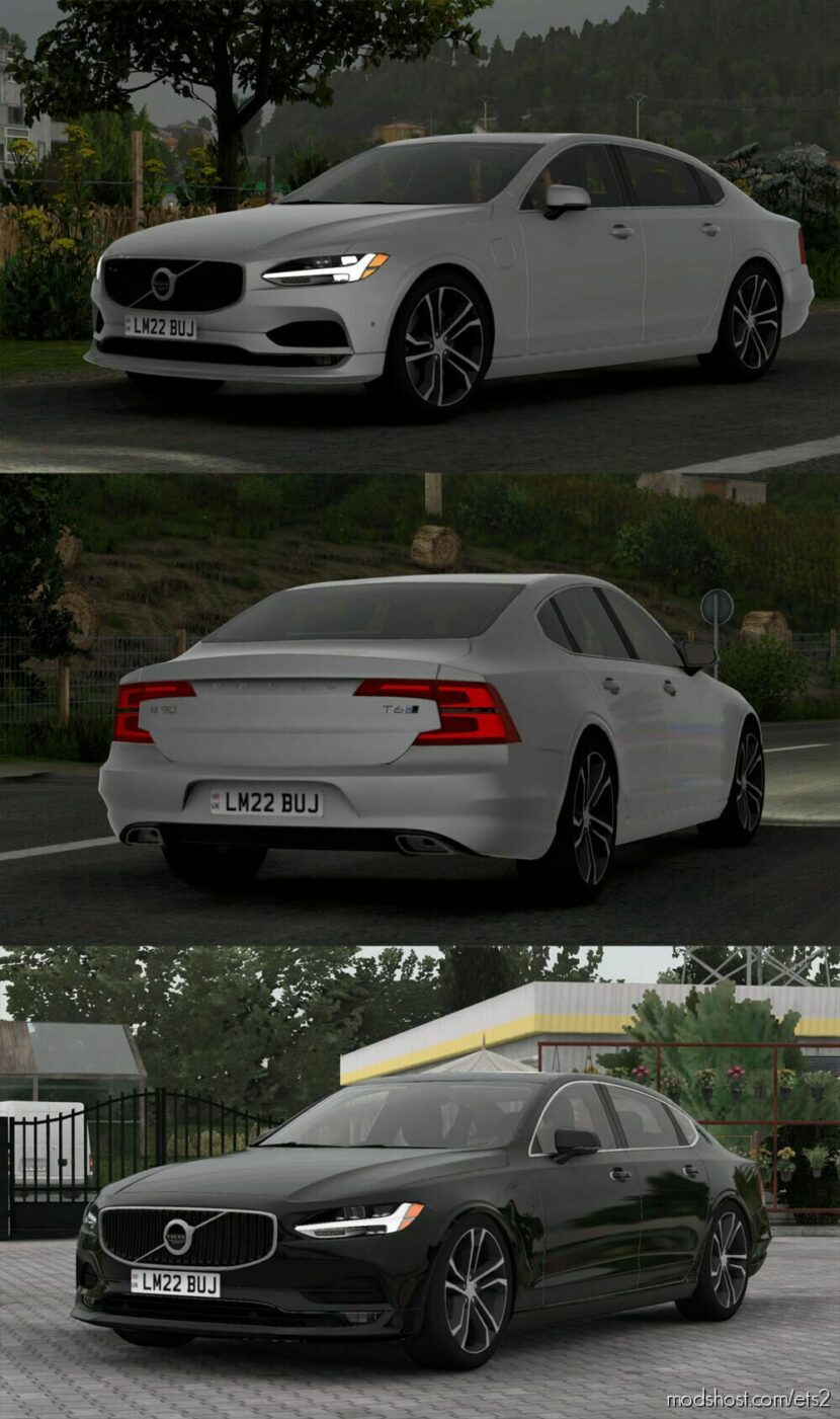 ETS2 Volvo Car Mod: S90 2020 V1.1 1.46 (Featured)